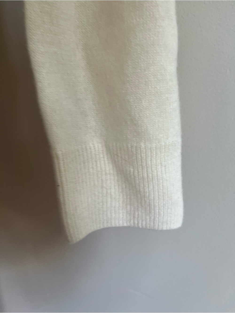 Quince Mongolian Sustainably Sourced Natural Cashmere Crewneck Sweater Ivory - Picture 4 of 9